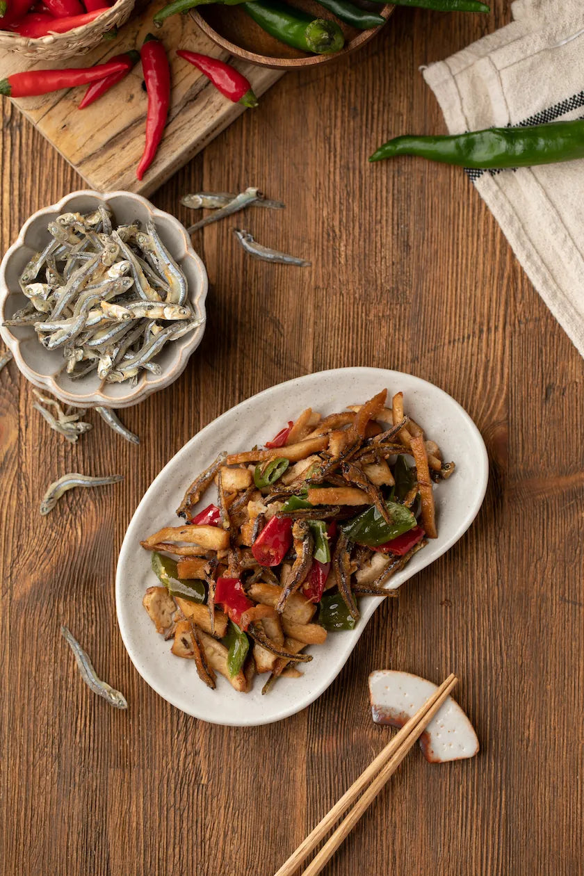 香辣酥脆丁香魚